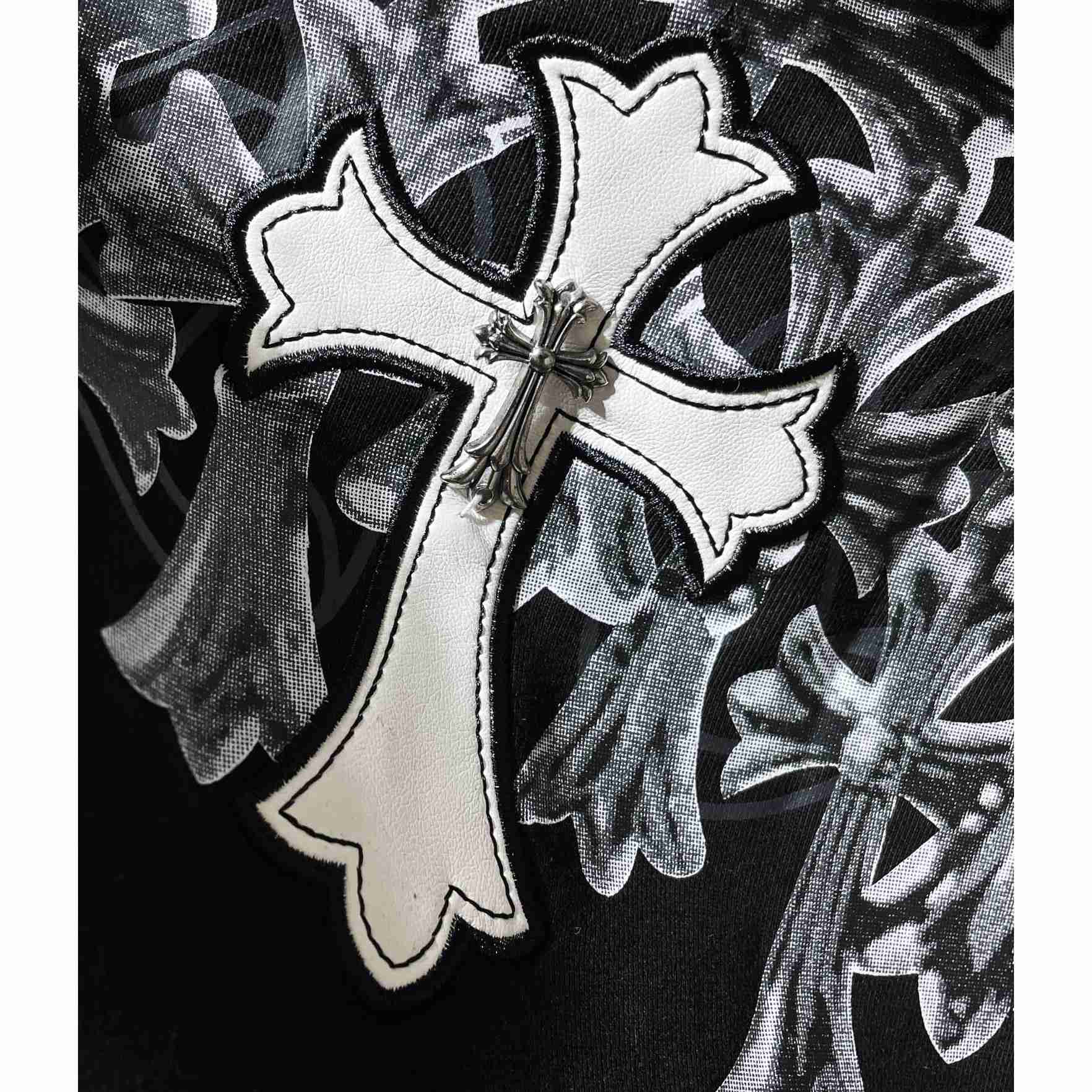 Chrome Heart Cross Hoodie - DesignerGu