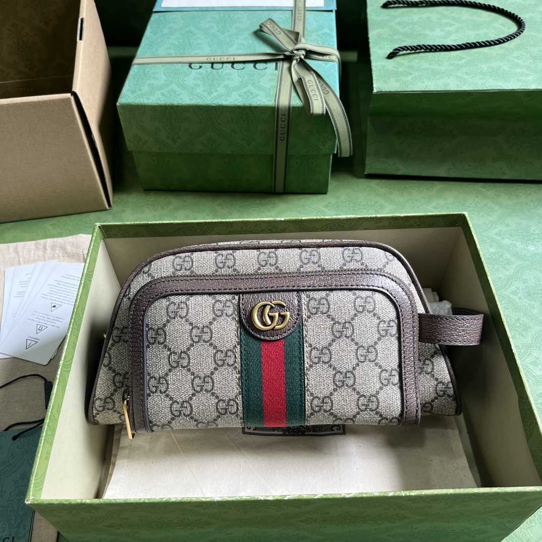 Gucci Ophidia GG Toiletry Case  (26.4-11-2cm) - DesignerGu