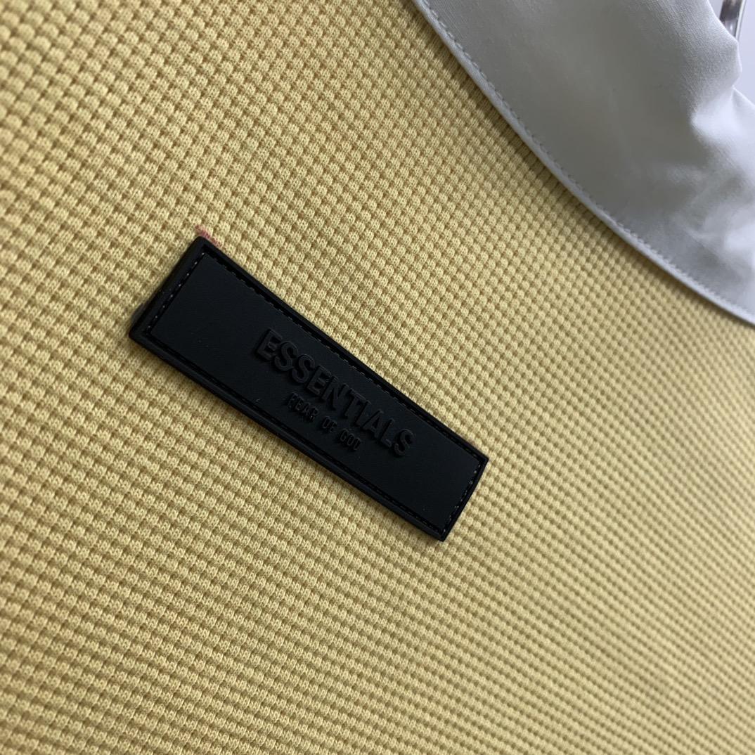 Fear of God Essentials Waffle Henley Rugby - DesignerGu