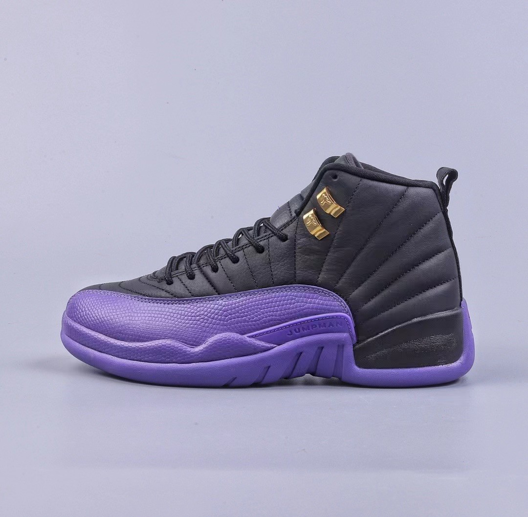 Air jordan 12 "Stealth" Sneaker      CT8013-057 - DesignerGu