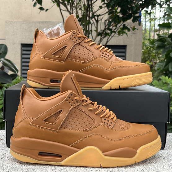 Air Jordan 4 Premium “Ginger” Sneakers        819139-205  - DesignerGu