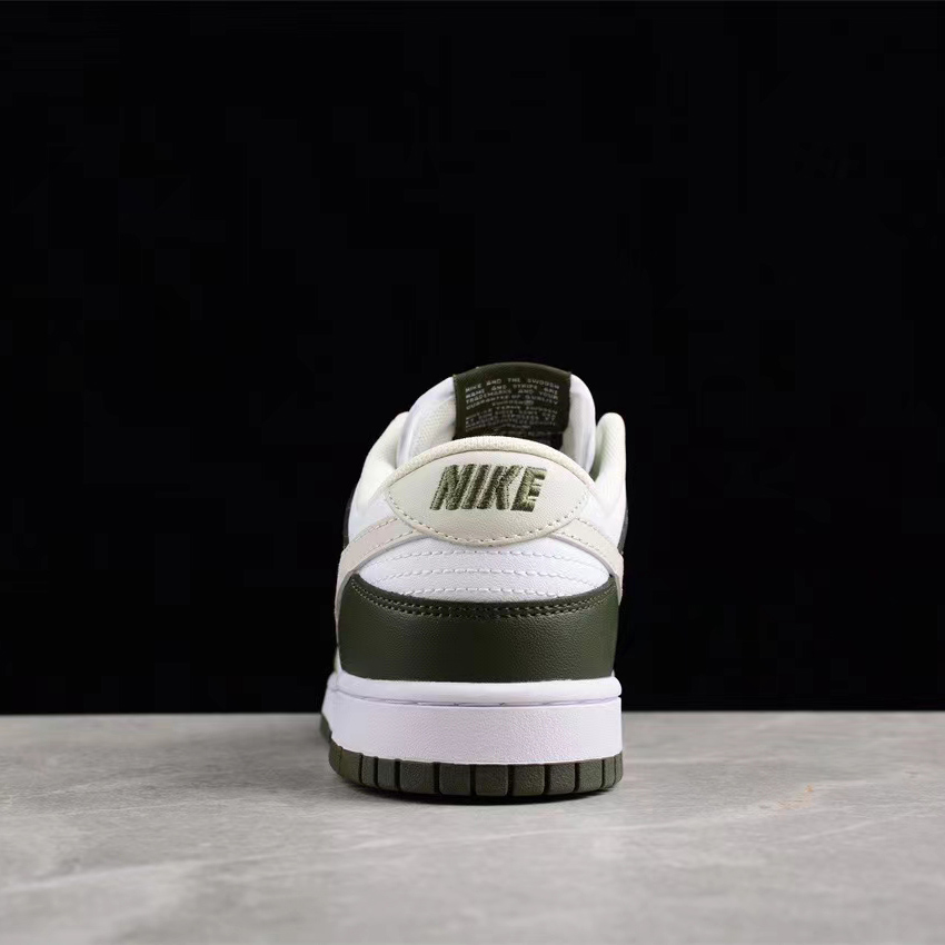 Nike Dunk Low “Oil Green” Sneakers     FN6882-100 - DesignerGu