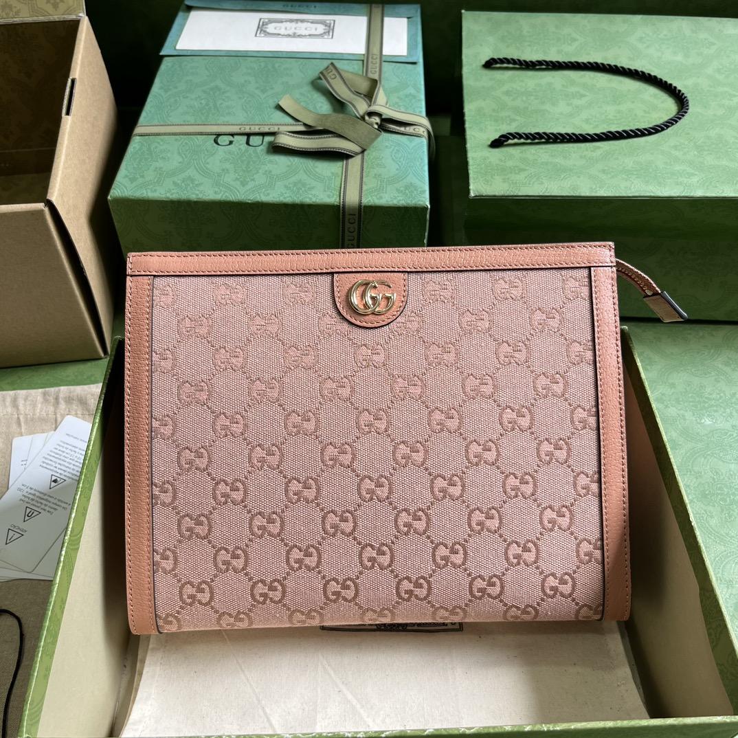 Gucci Ophidia GG Pouch (27-21-7cm) - DesignerGu