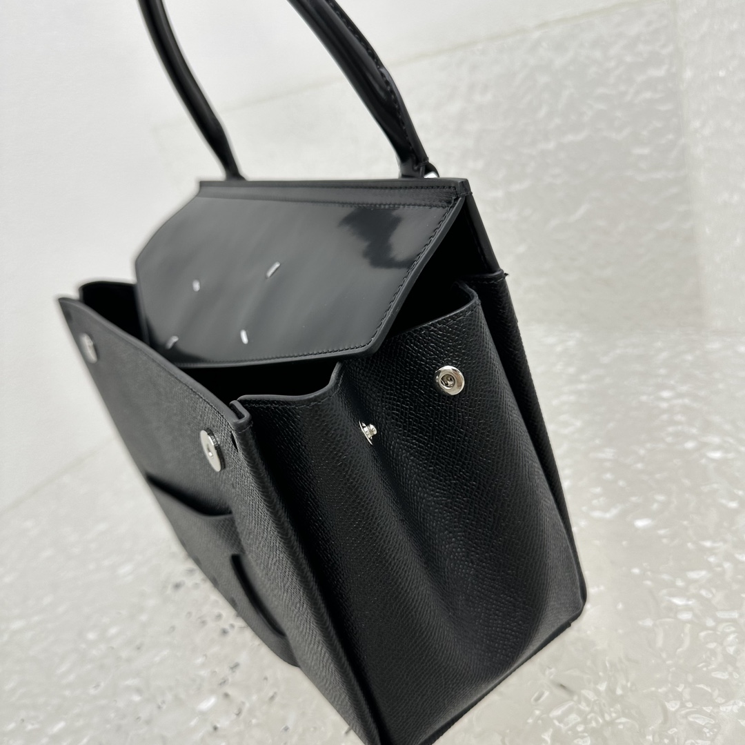 Maison Margiela Small Grained Leather Tote Bag (26x 19x 8cm) - DesignerGu