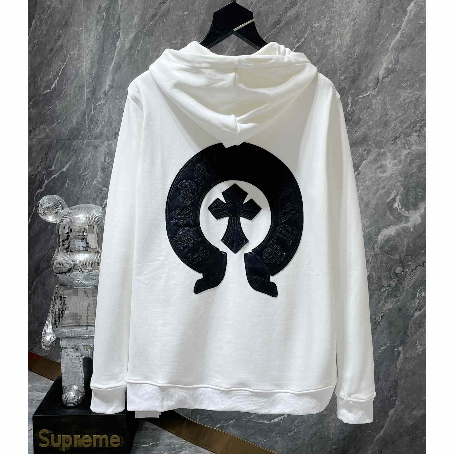 Chrome Heart Zip Up Hooded Sweatshirt  - DesignerGu