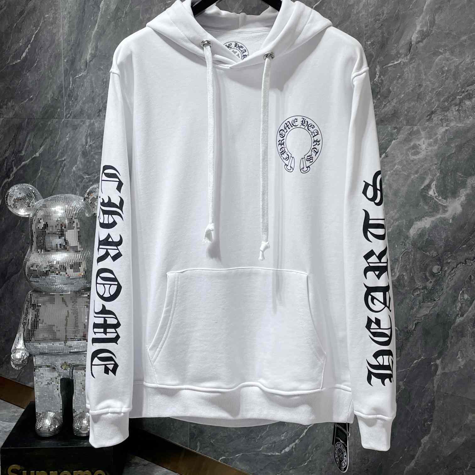 Chrome Heart Matty Boy Horseshoe Logo Hoodie - DesignerGu