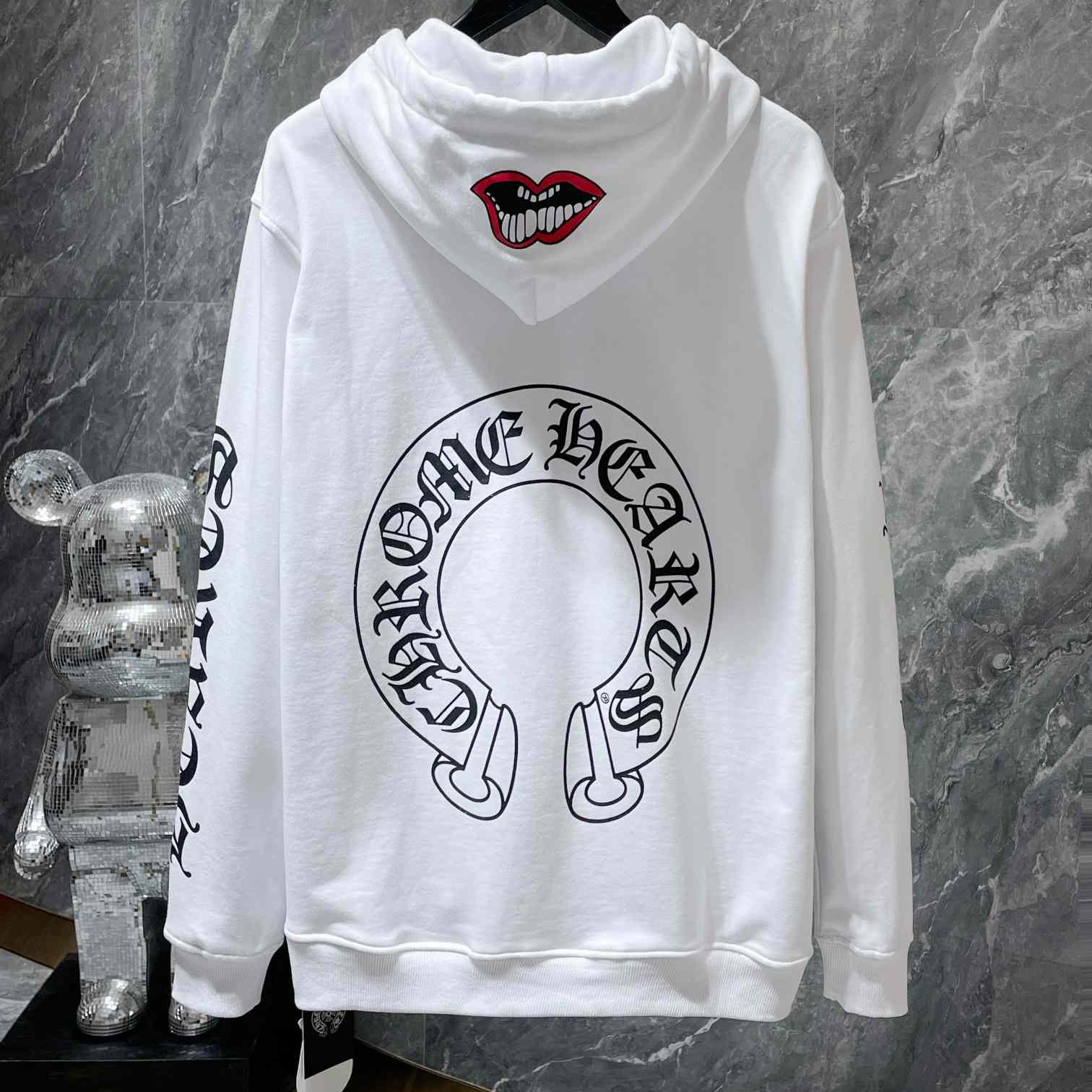 Chrome Heart Matty Boy Horseshoe Logo Hoodie - DesignerGu