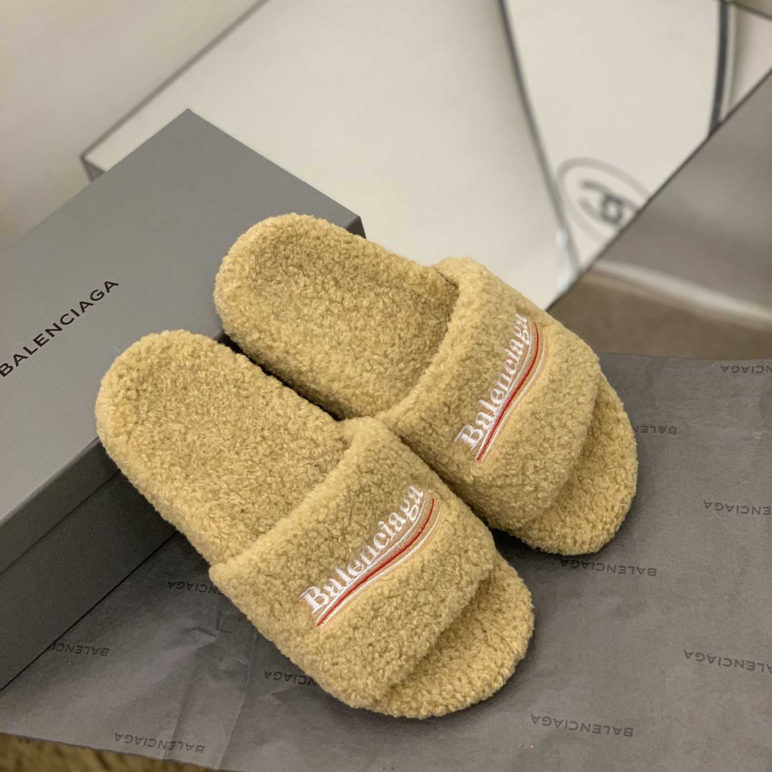 Balenciaga Terry Slide Sandal - DesignerGu