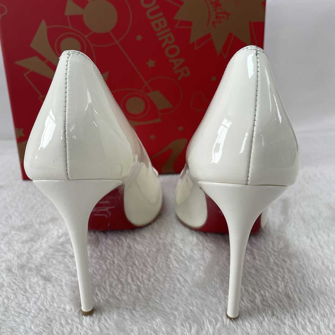 Christian Louboutin Leather Heel   10cm - DesignerGu