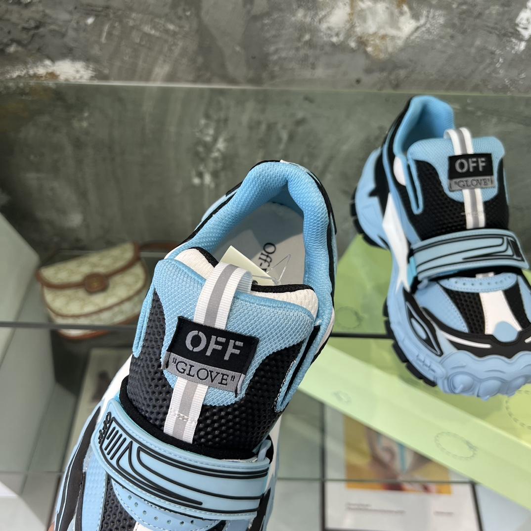 Off White Glove Slip-on Sneakers - DesignerGu