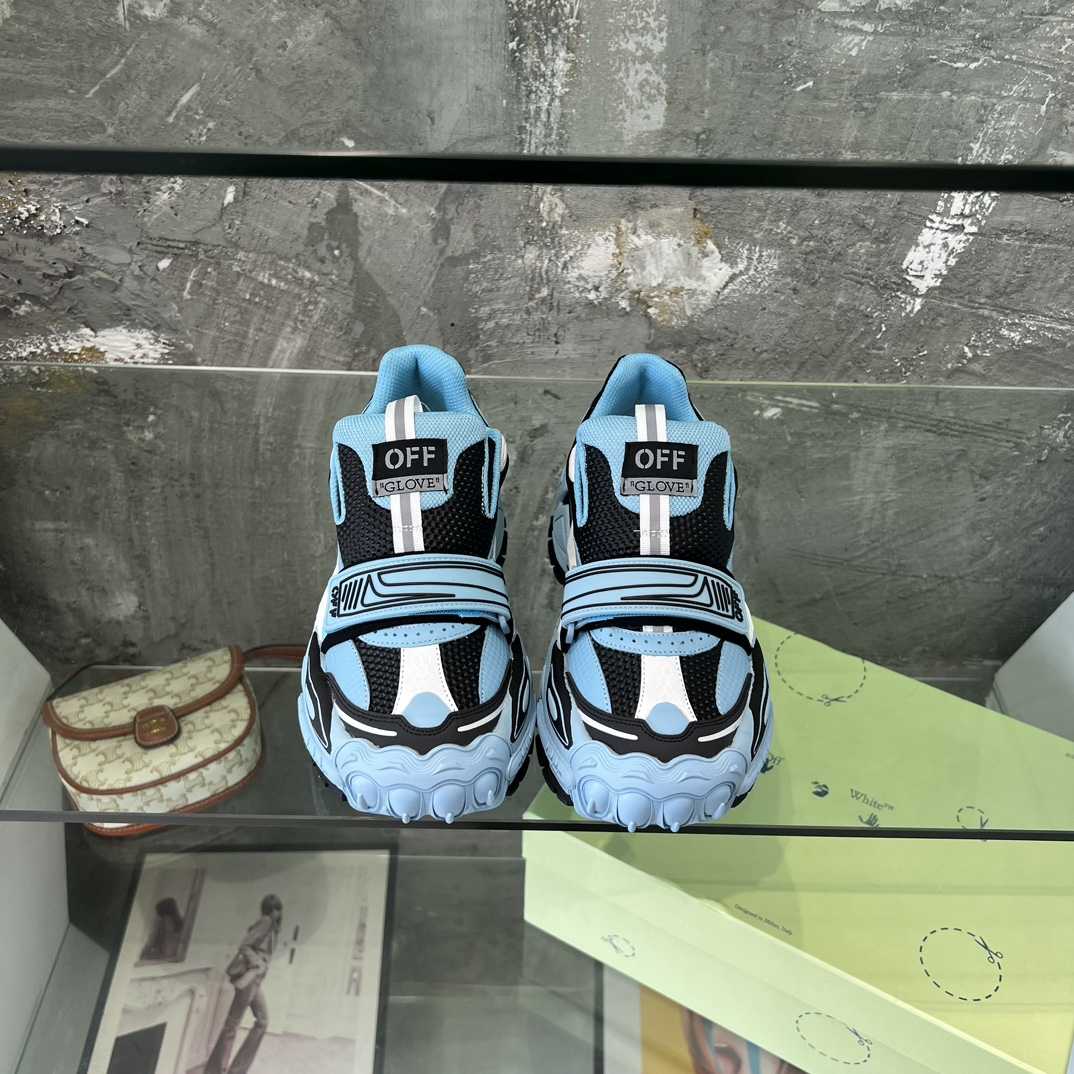 Off White Glove Slip-on Sneakers - DesignerGu