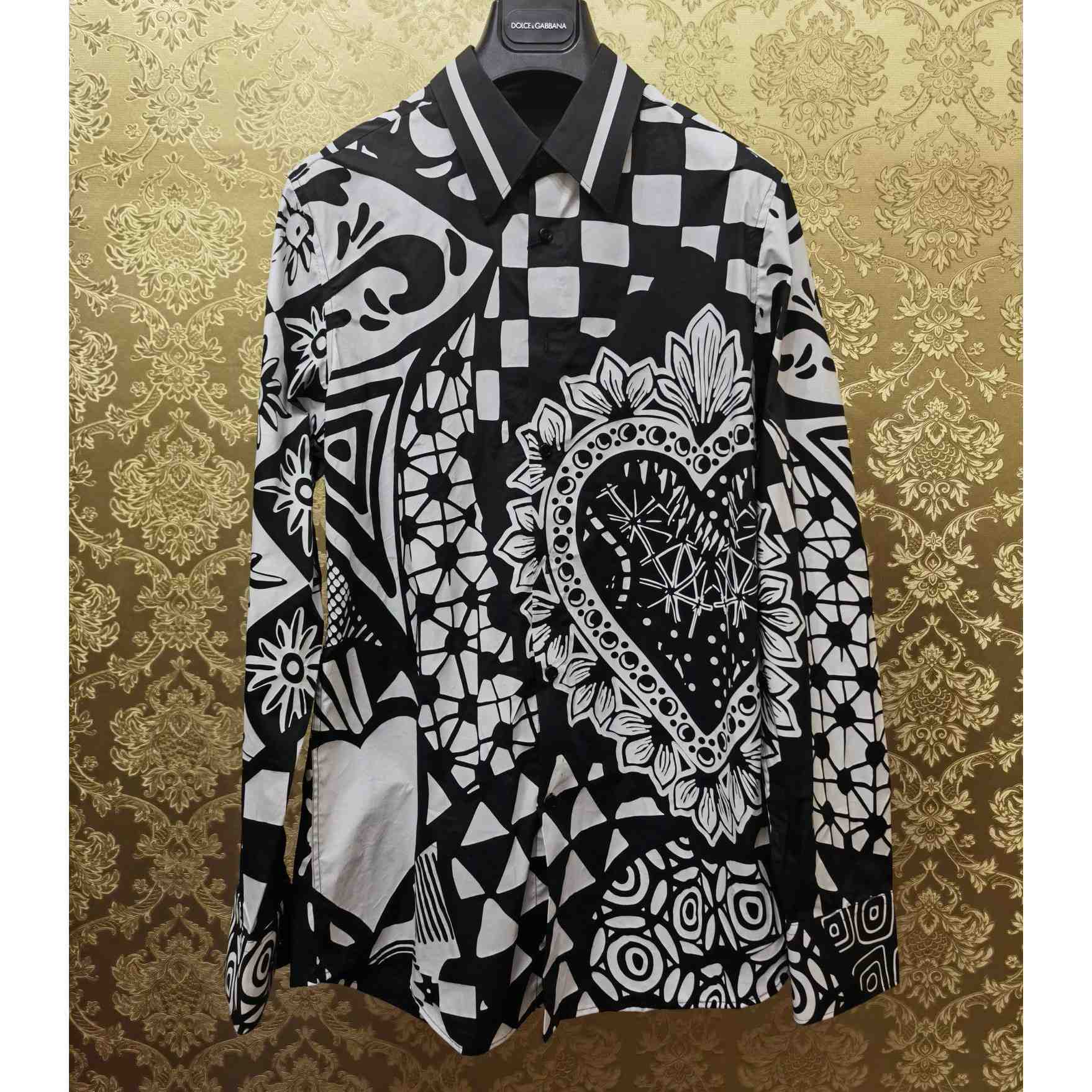 Dolce & Gabbana Geometric-print Shirt - DesignerGu