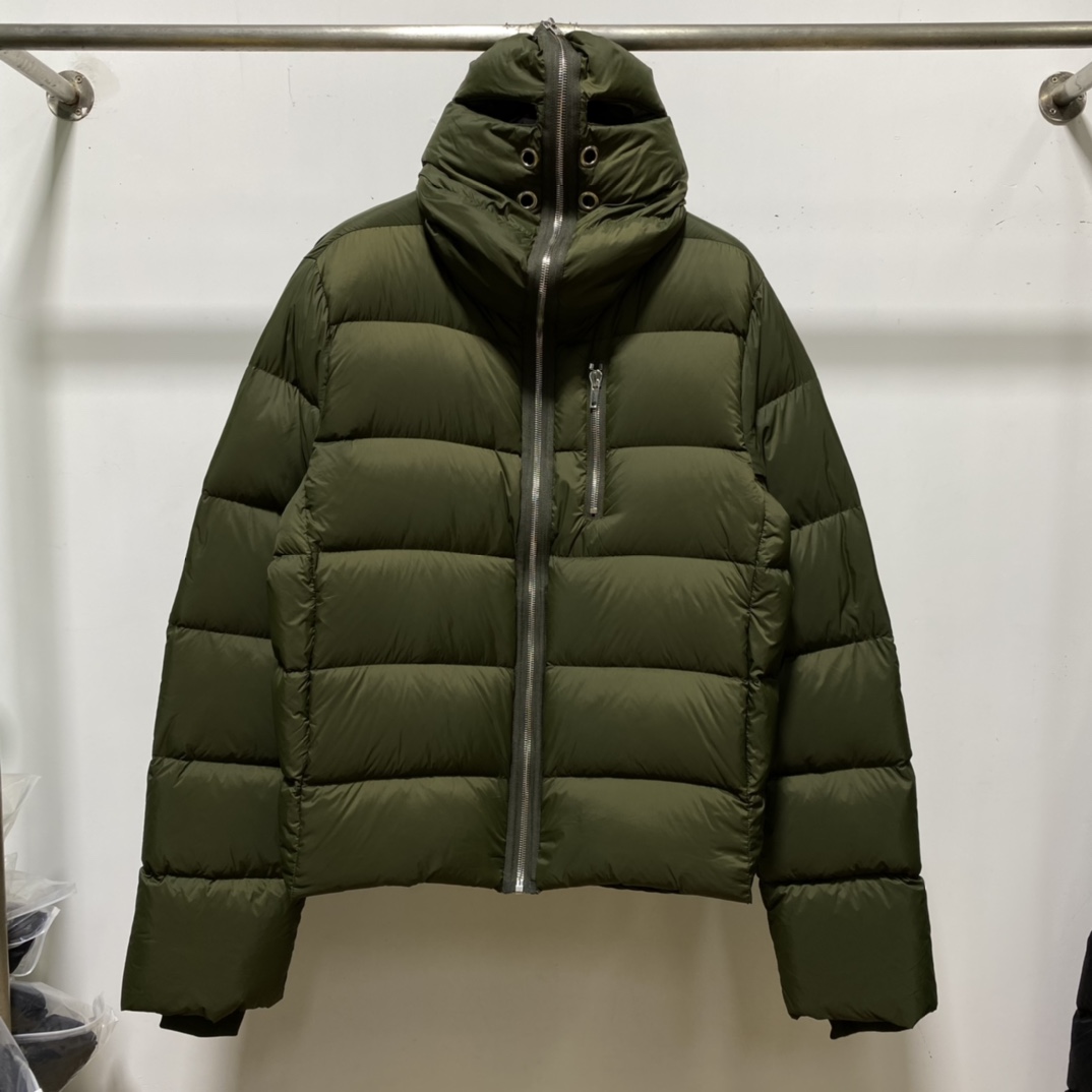 Rick Owens Short Down Jacket - DesignerGu