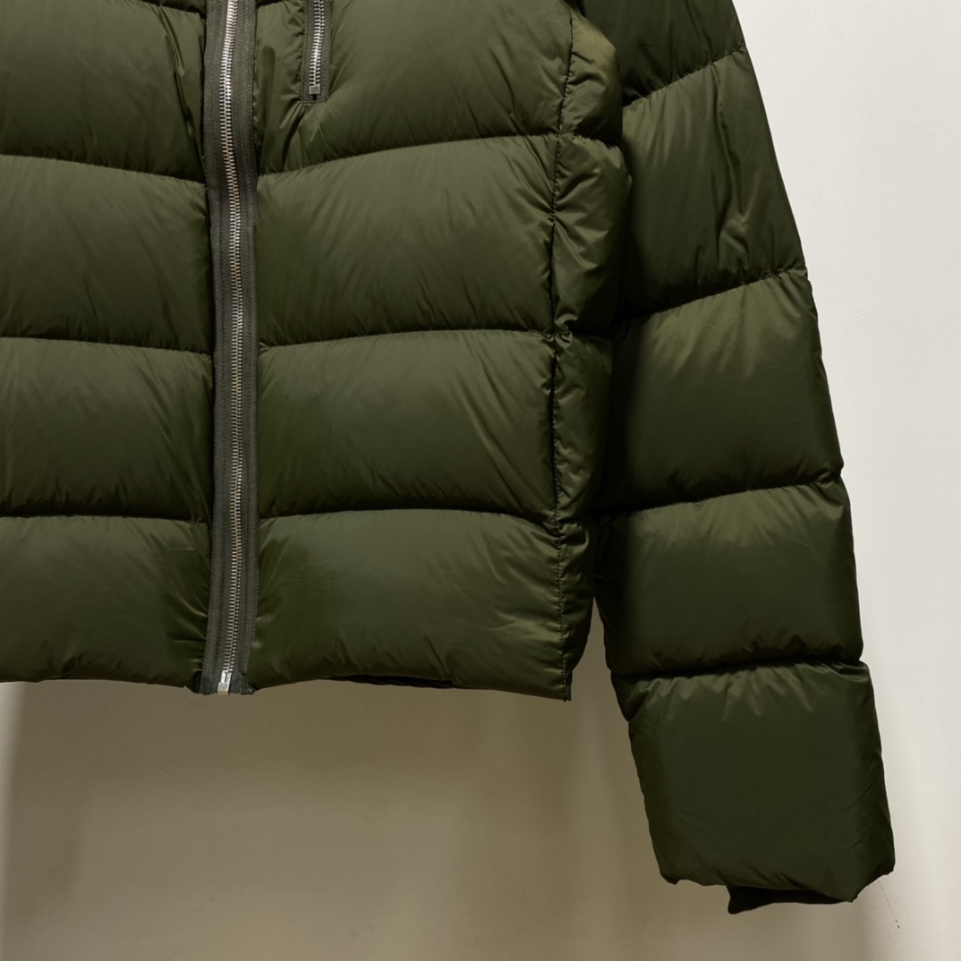 Rick Owens Short Down Jacket - DesignerGu