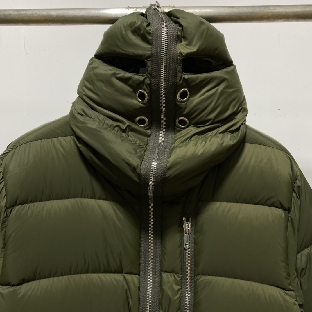 Rick Owens Short Down Jacket - DesignerGu