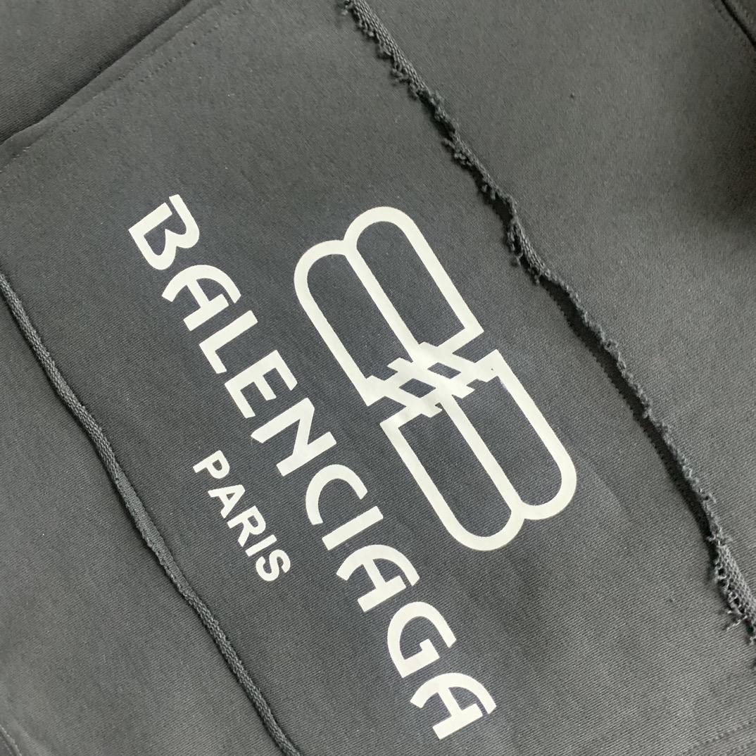 Balenciaga Logo Zip-up Hoodie - DesignerGu