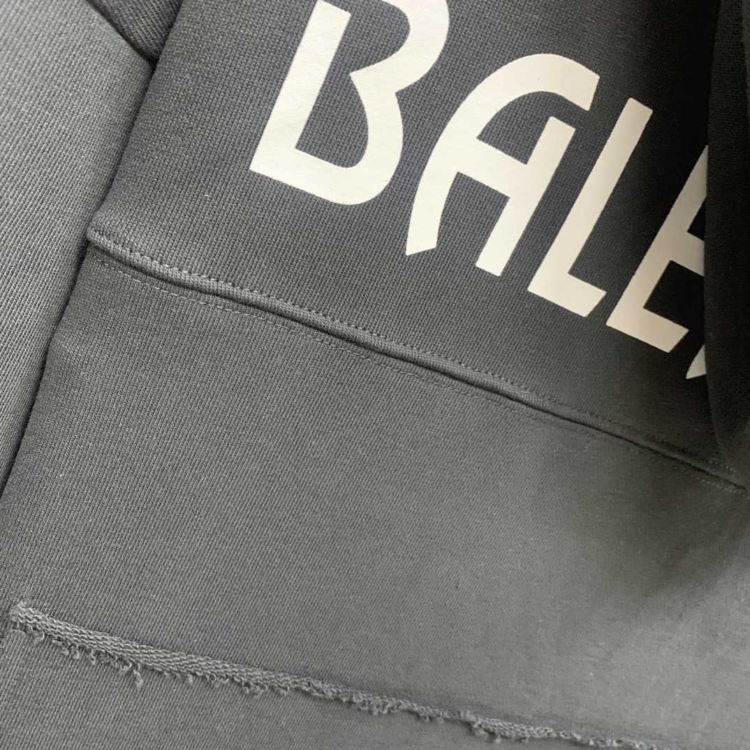 Balenciaga Logo Zip-up Hoodie - DesignerGu