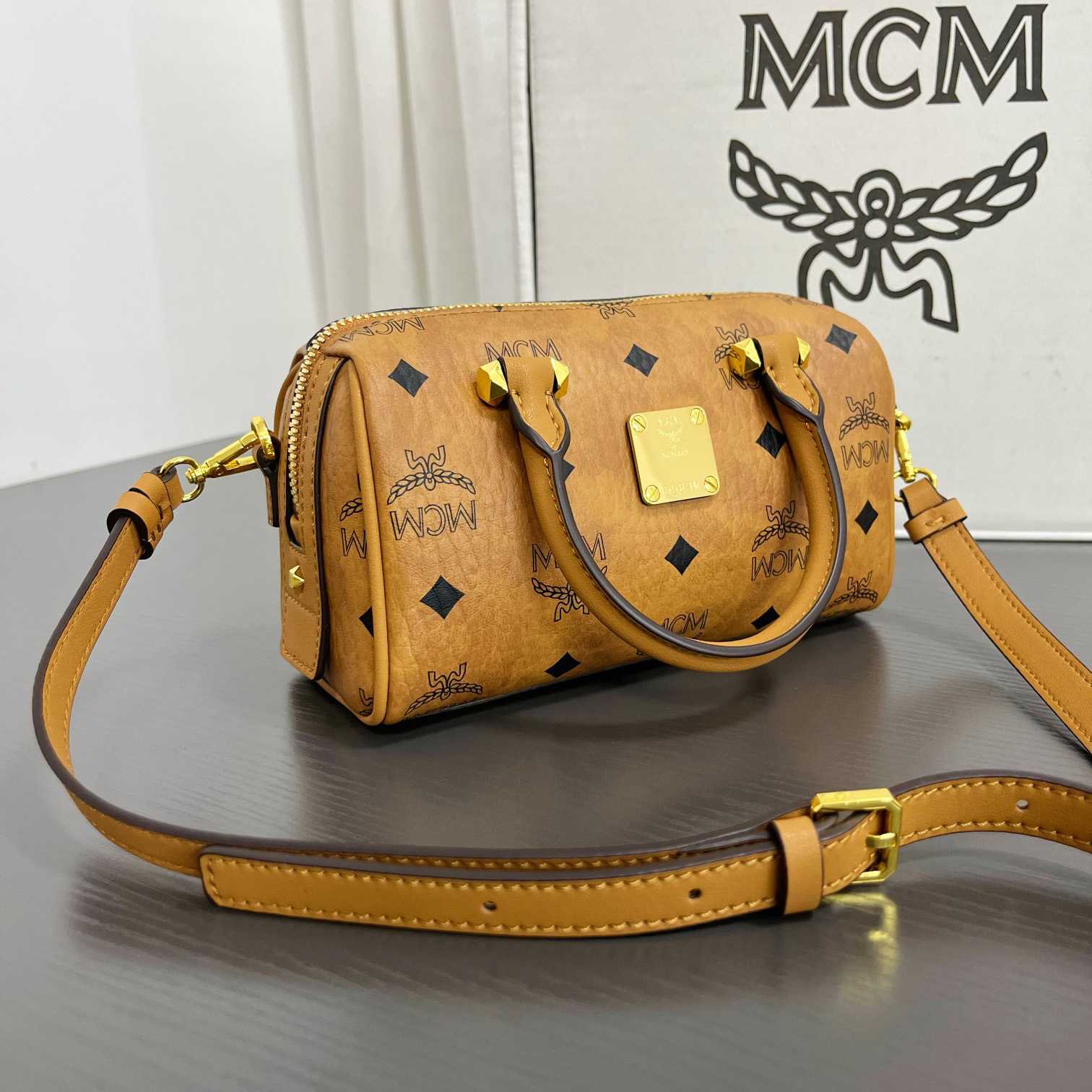 MCM 'Boston' Mini Bag (18*8*9.5cm) - DesignerGu