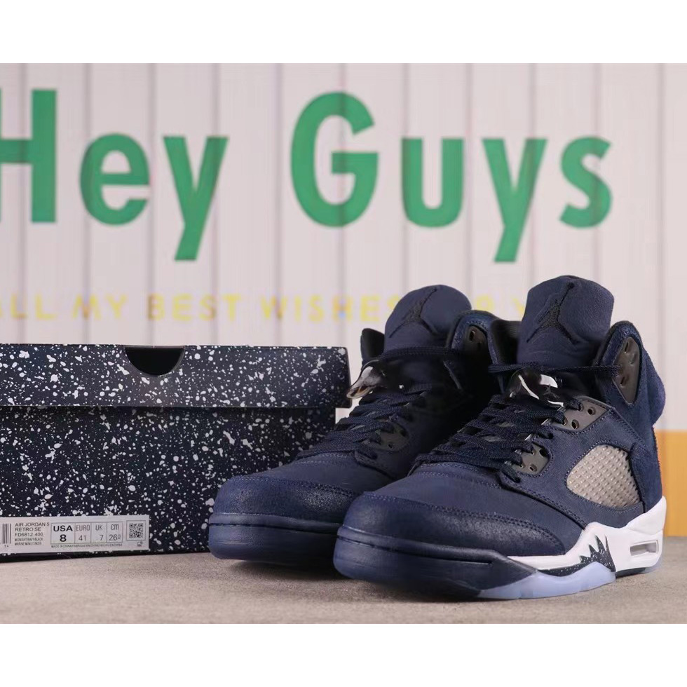 Air Jordan 5 “Midnight Navy”  Sneakers      FD6812-400 - DesignerGu