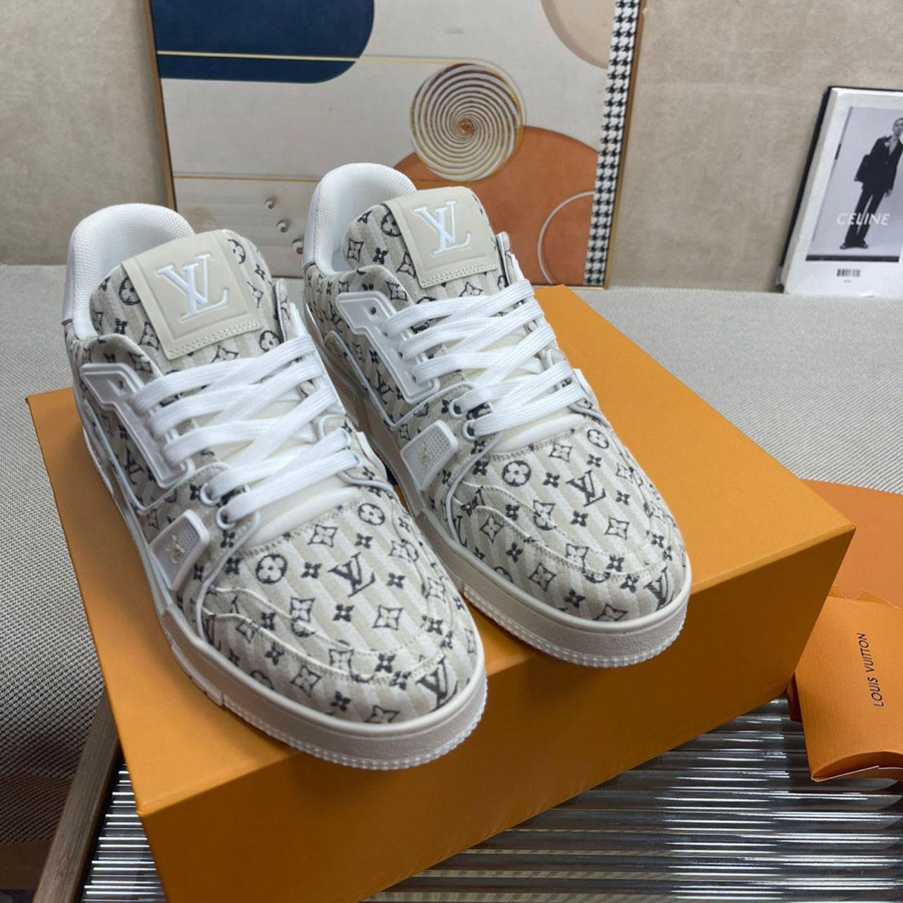 Louis Vuitton LV Trainer Sneaker          - DesignerGu