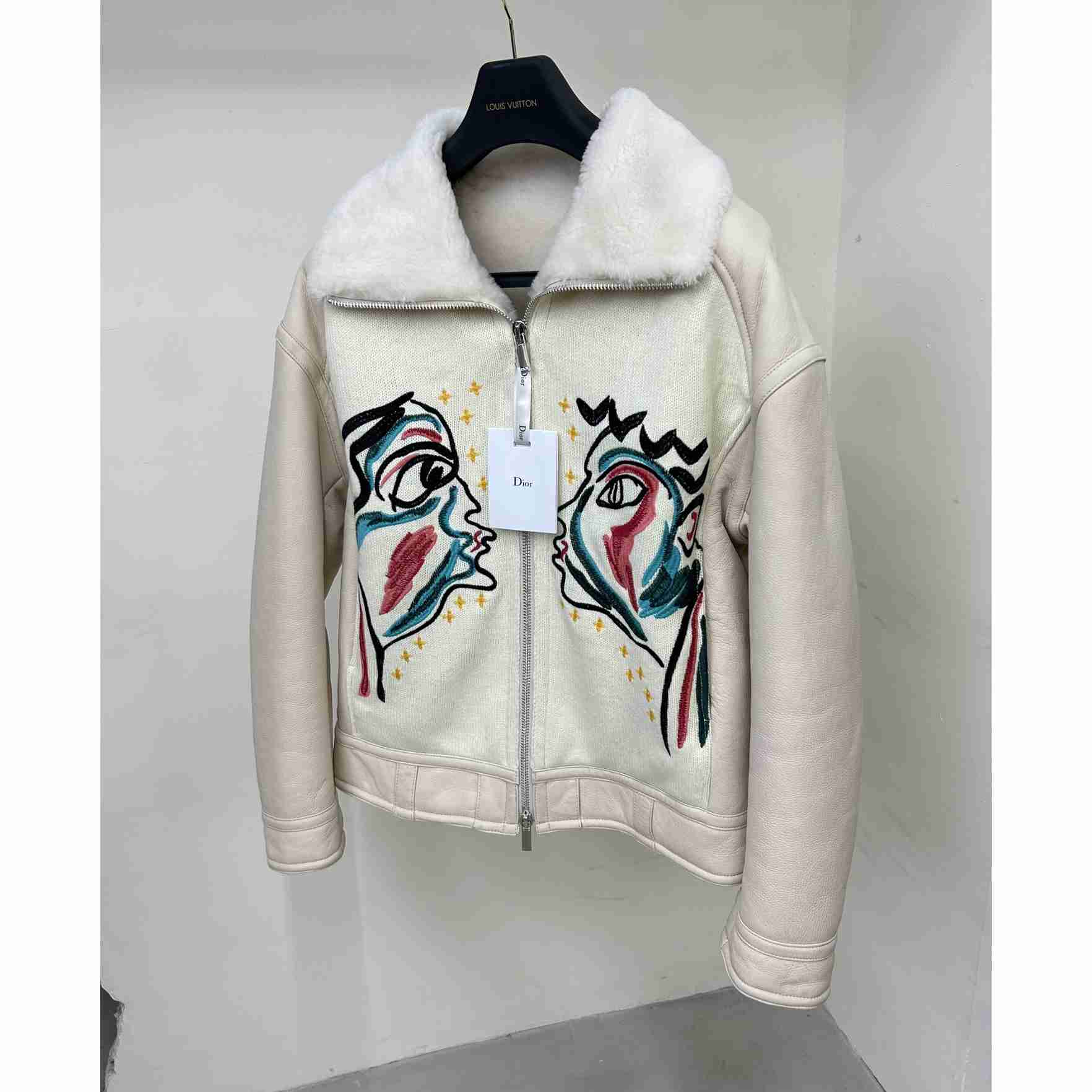 Dior And Duncan Grant And Charleston Aviator Jacket - DesignerGu