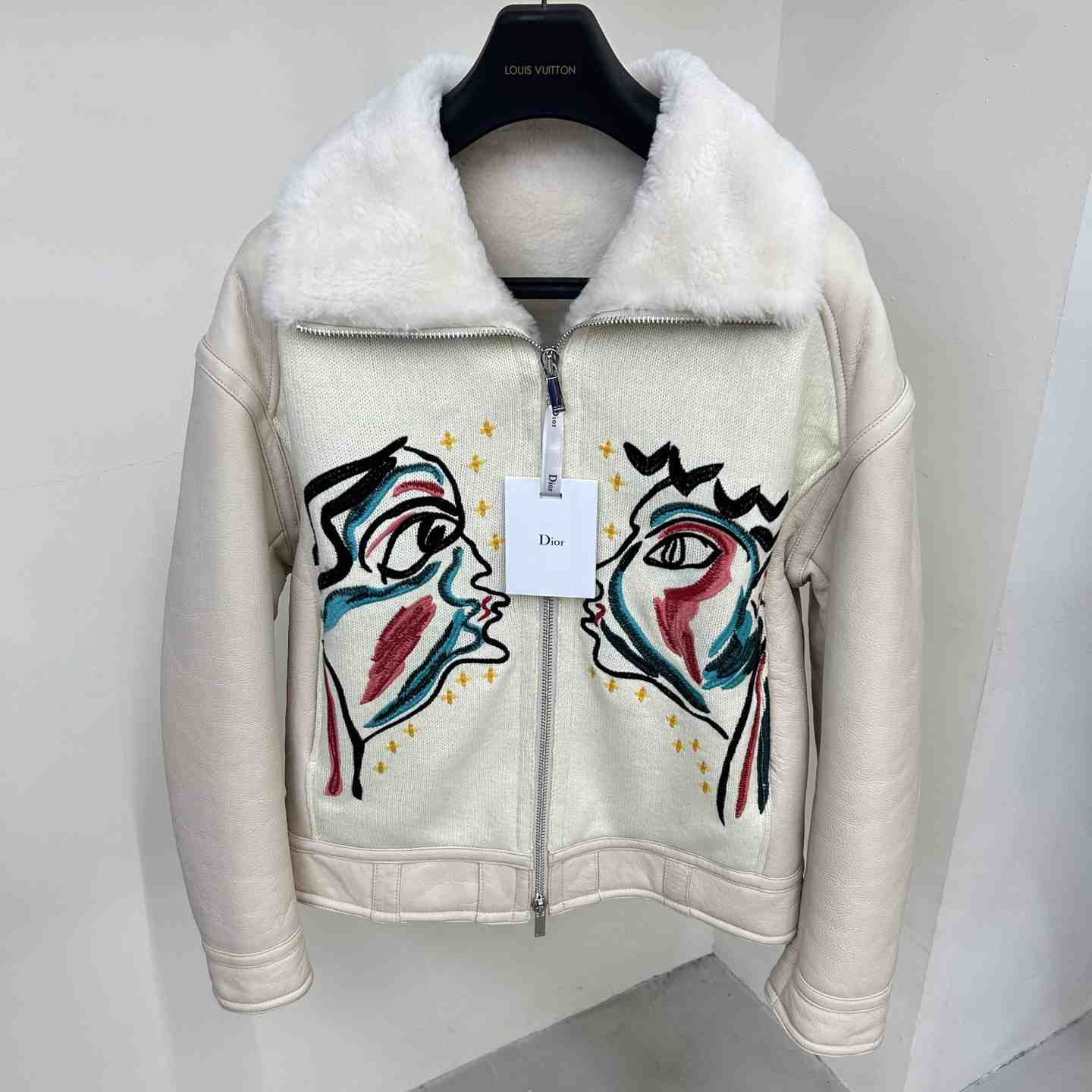 Dior And Duncan Grant And Charleston Aviator Jacket - DesignerGu