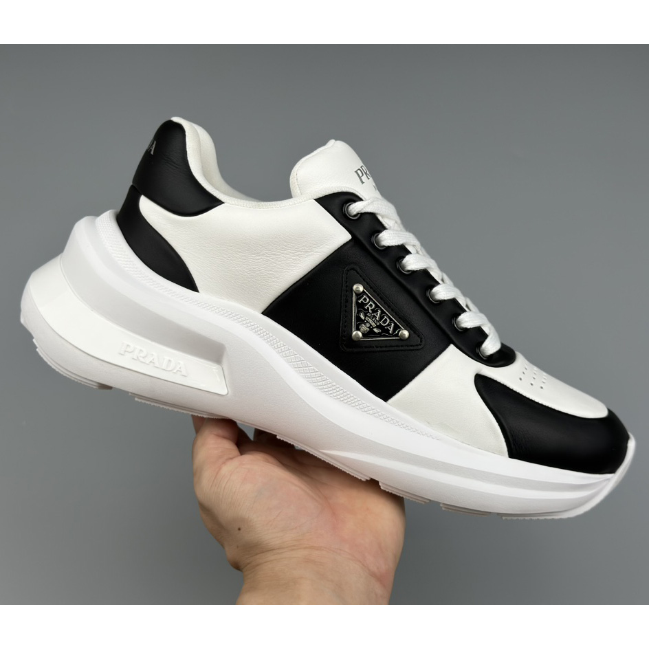 Prada Leather Sneakers(upon uk size) - DesignerGu