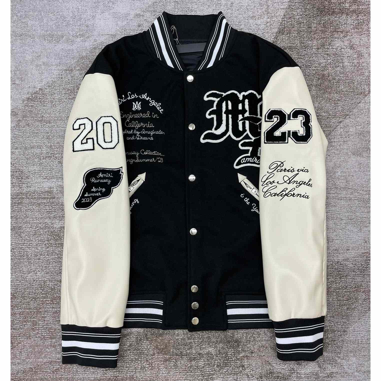 Amiri Oversized Varsity Jacket - DesignerGu