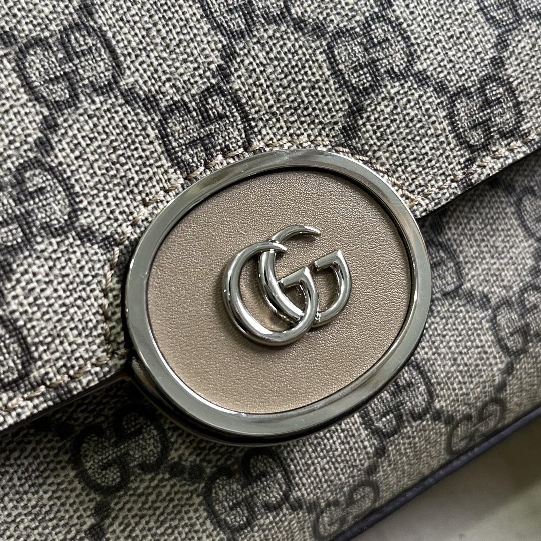 Gucci Petite GG Small Shoulder Bag(27-15-5cm) - DesignerGu