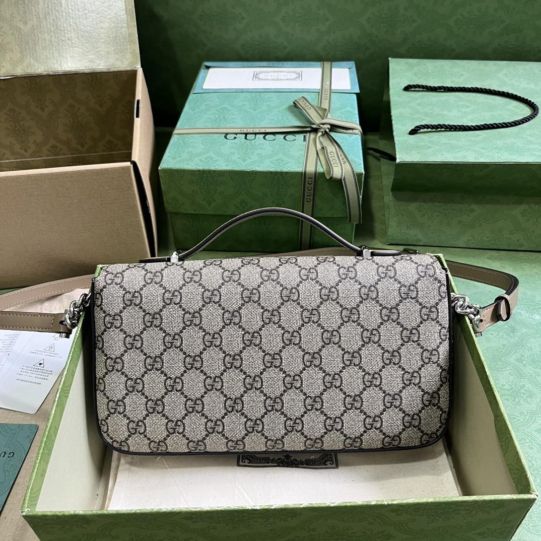 Gucci Petite GG Small Shoulder Bag(27-15-5cm) - DesignerGu