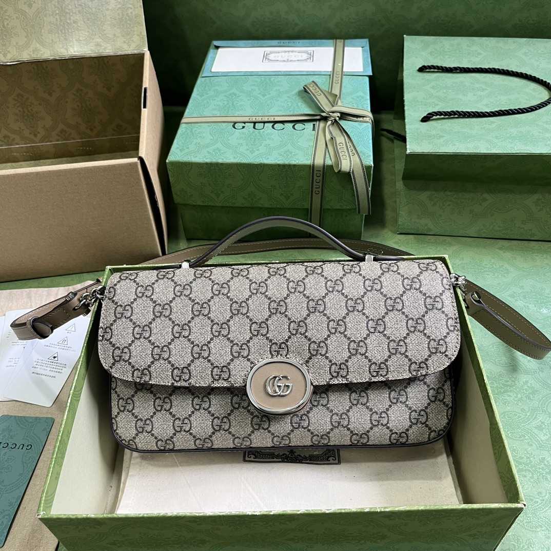 Gucci Petite GG Small Shoulder Bag(27-15-5cm) - DesignerGu