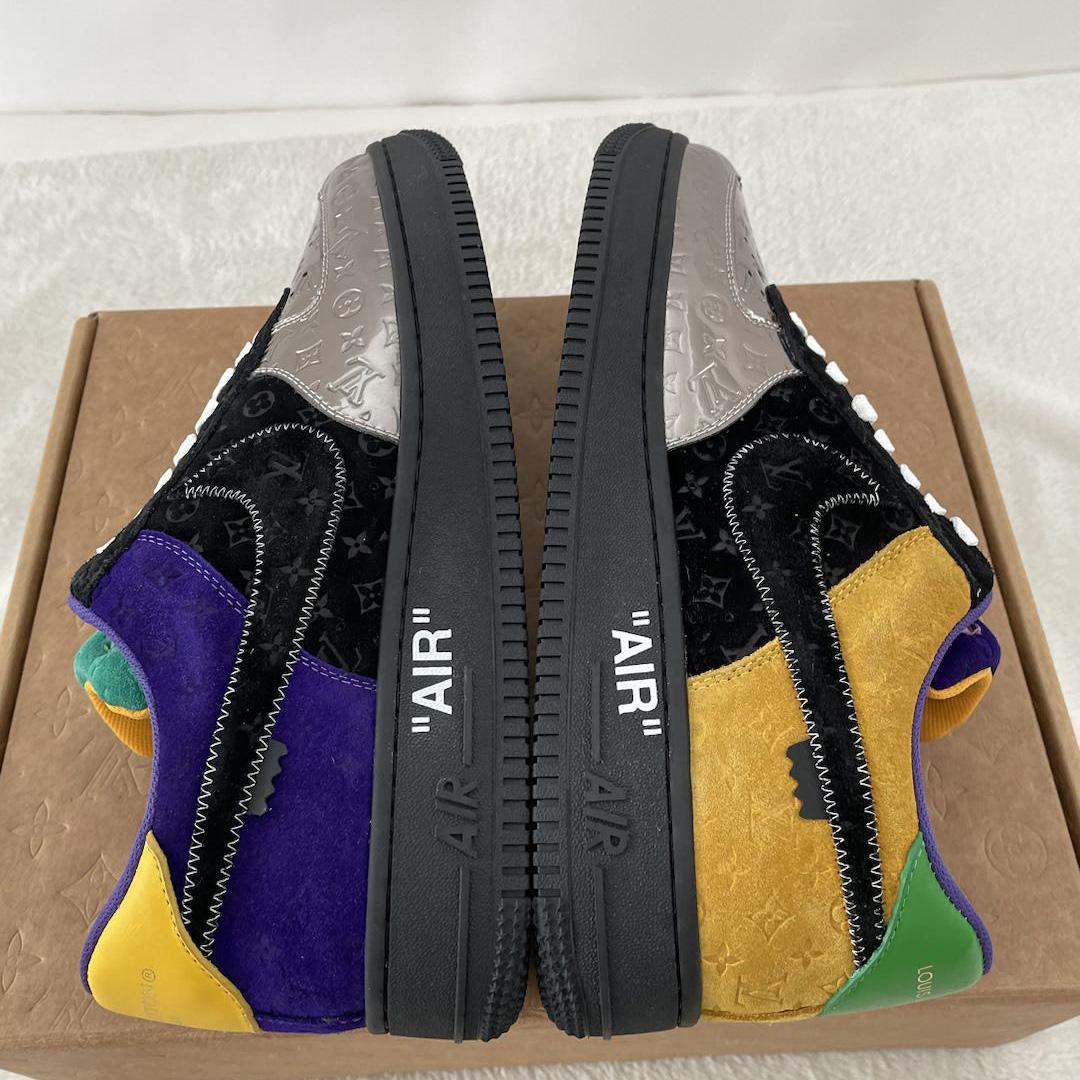 Off-White x Louis Vuitton X Nike Air Force 1 Sneaker - DesignerGu