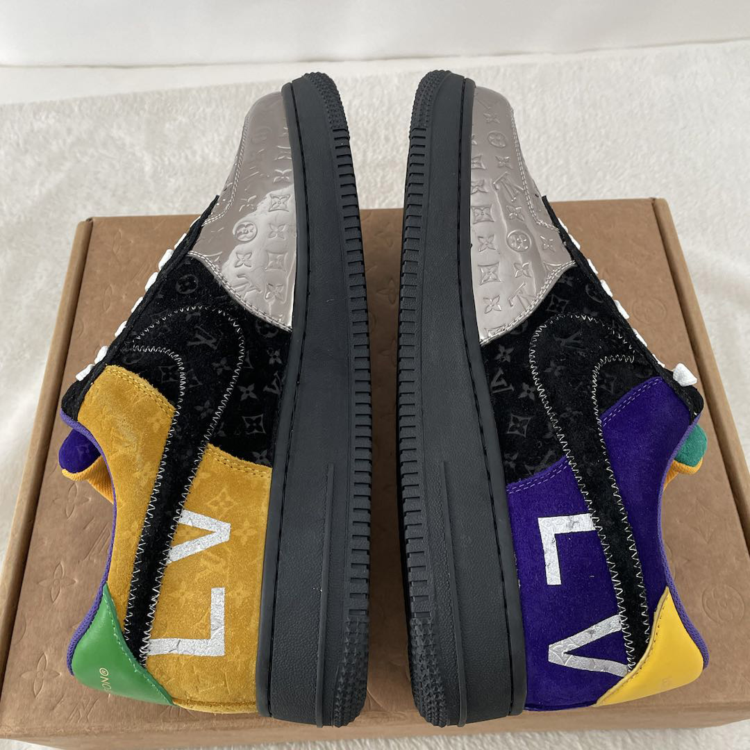 Off-White x Louis Vuitton X Nike Air Force 1 Sneaker - DesignerGu