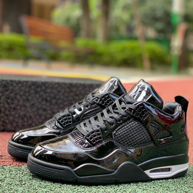 Air Jordan 4 Lab4 Black Sneakers    719864-010 - DesignerGu