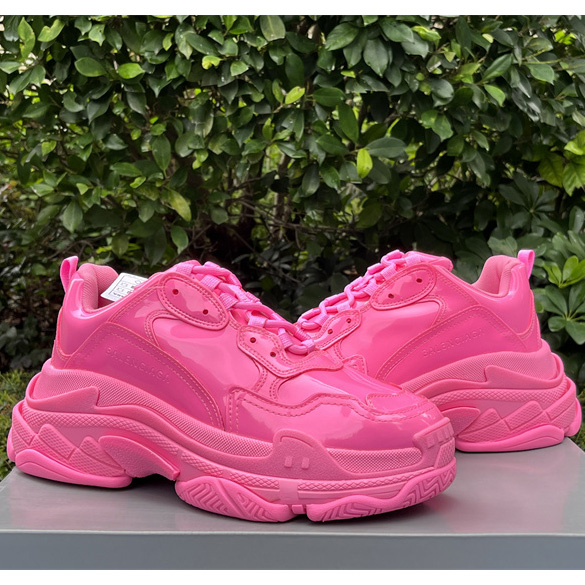 Balenciaga Triple S Sneaker In Pink Rubber - DesignerGu