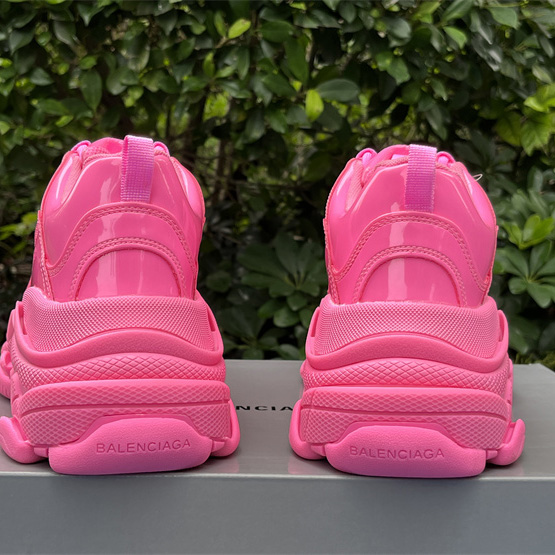 Balenciaga Triple S Sneaker In Pink Rubber - DesignerGu