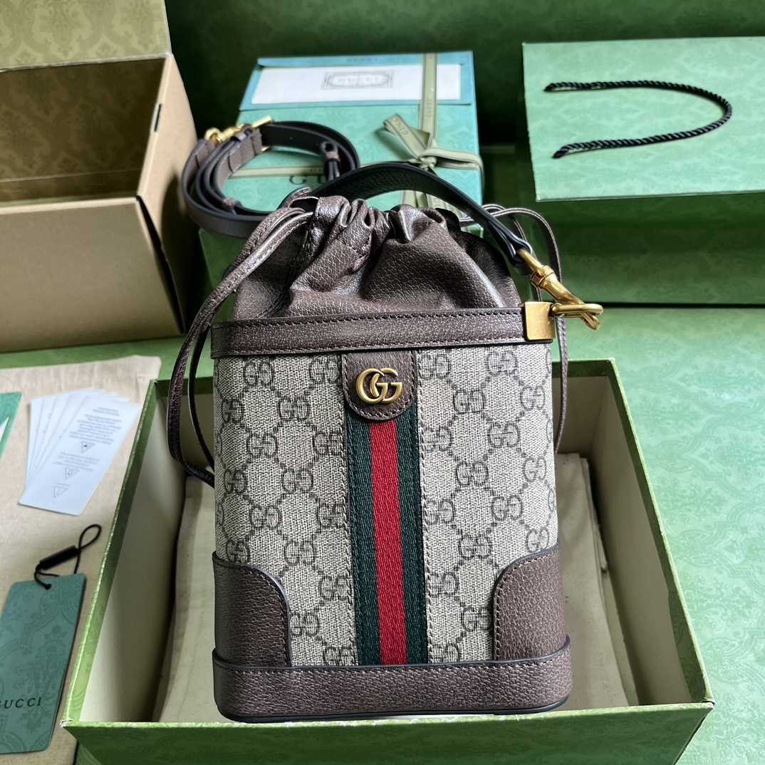 Gucci Ophidia GG Bucket Bag(18-16-5cm) - DesignerGu