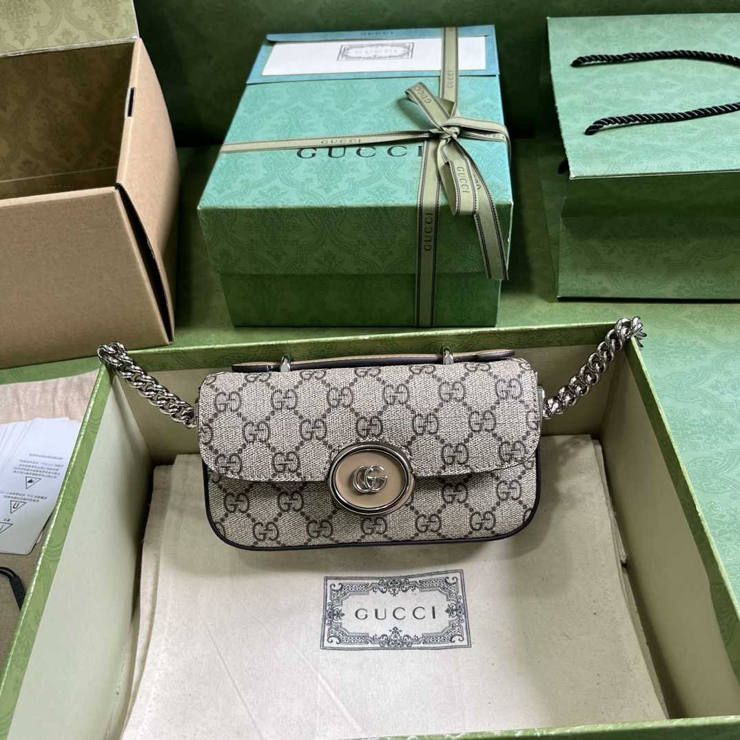 Gucci Petite GG Mini Shoulder Bag (21-10-5cm) - DesignerGu