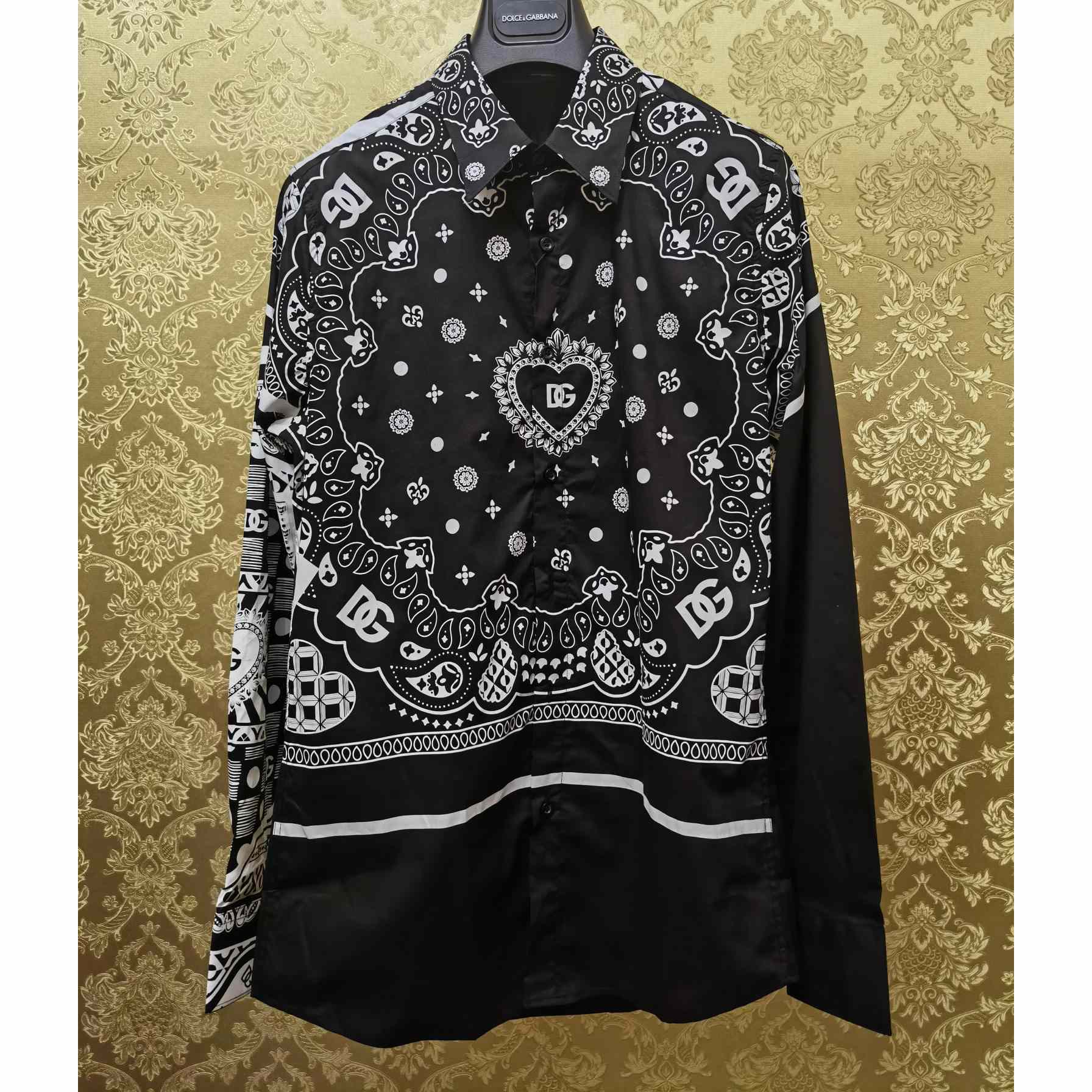 Dolce & Gabbana Bandana-Printed Shirt - DesignerGu