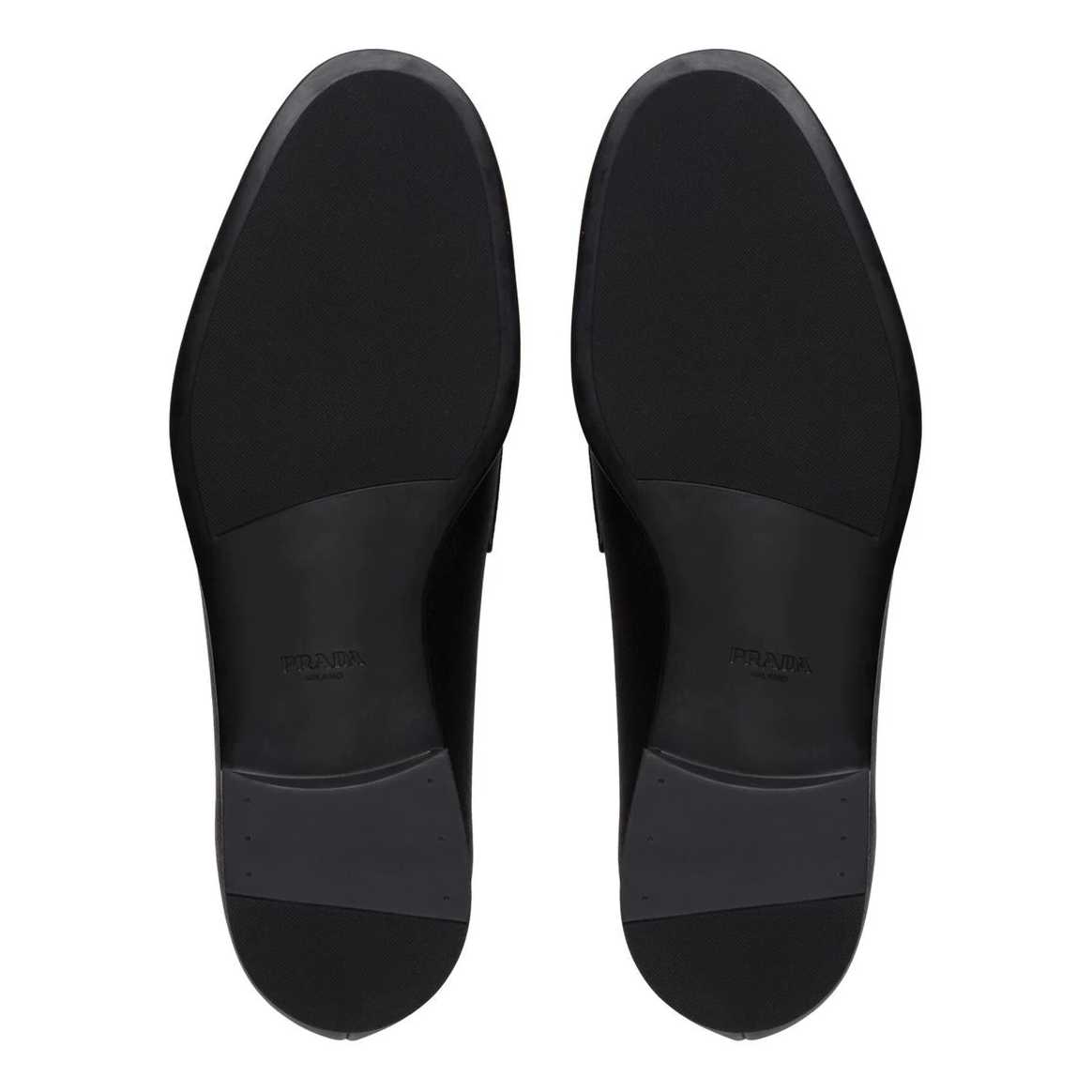 Prada Triangle Logo Loafers(Upon UK Size) - DesignerGu