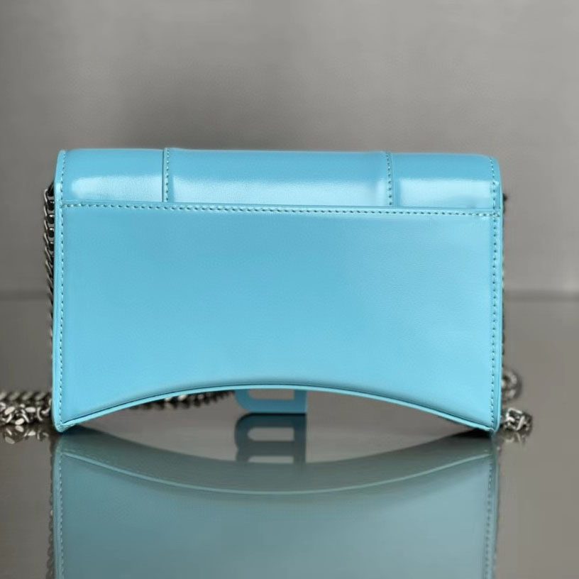 Balenciaga XS Hourglass Wallet Shoulder Bag  (19.3-11.9-4.8cm) - DesignerGu