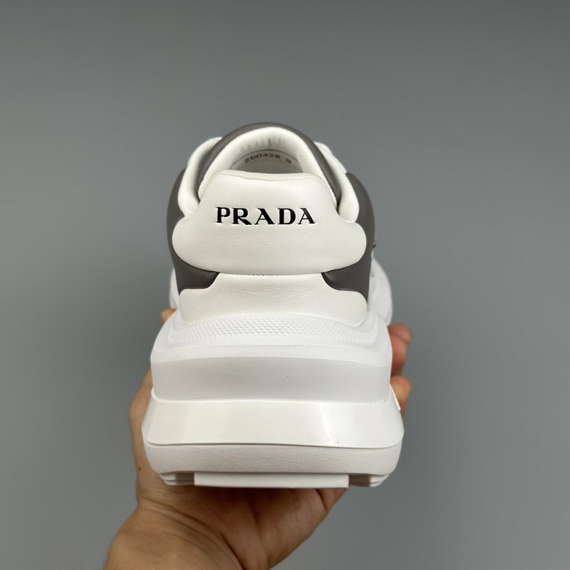 Prada Leather Sneakers(upon uk size) - DesignerGu