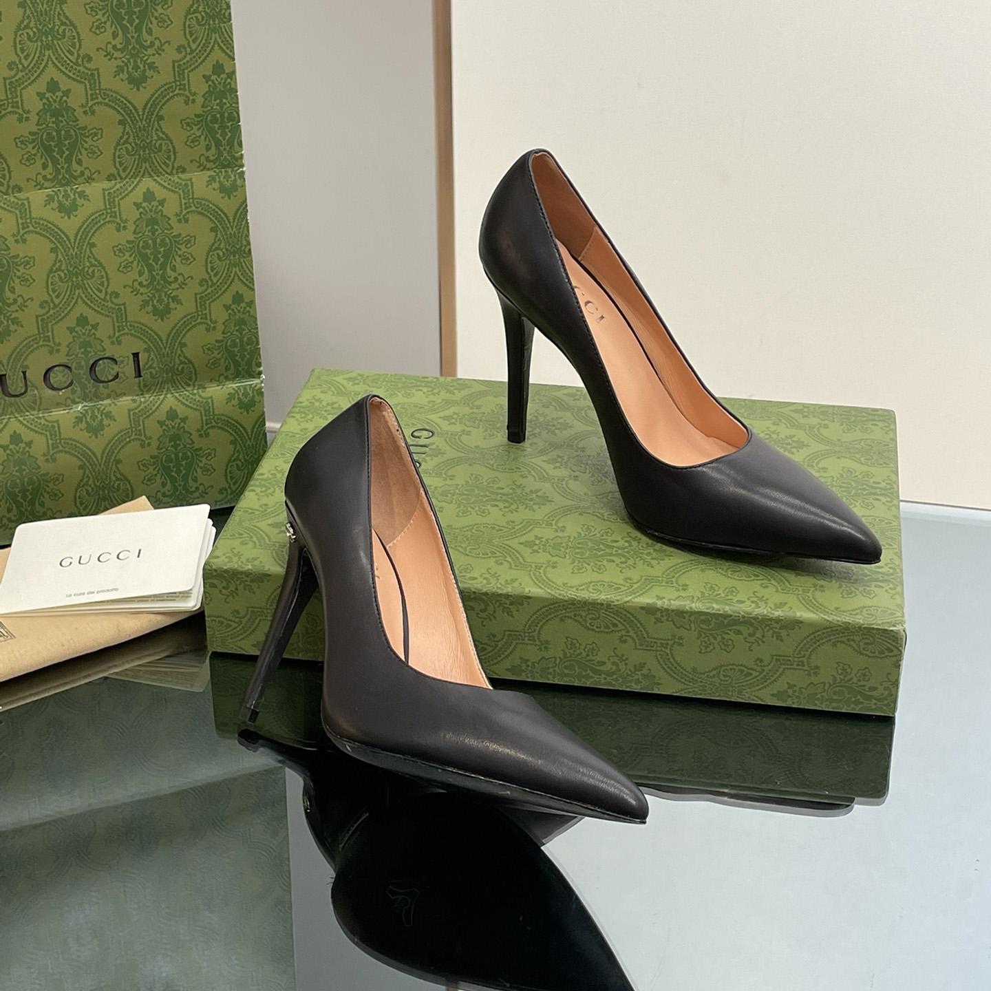 Gucci Women's Mid-heel Pump - DesignerGu