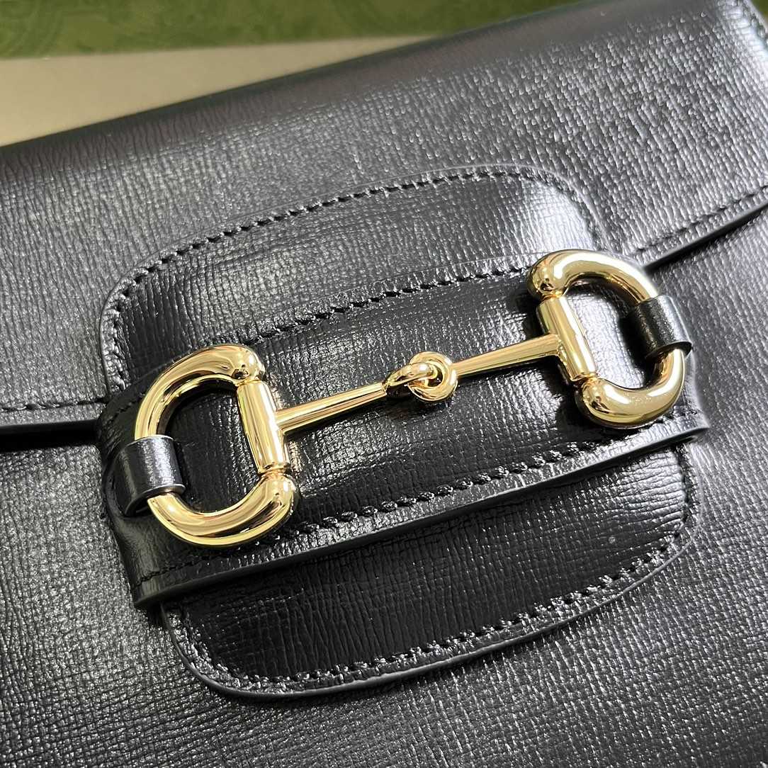 Gucci Horsebit 1955 Mini Rounded Bag (20x 13x 6cm) - DesignerGu