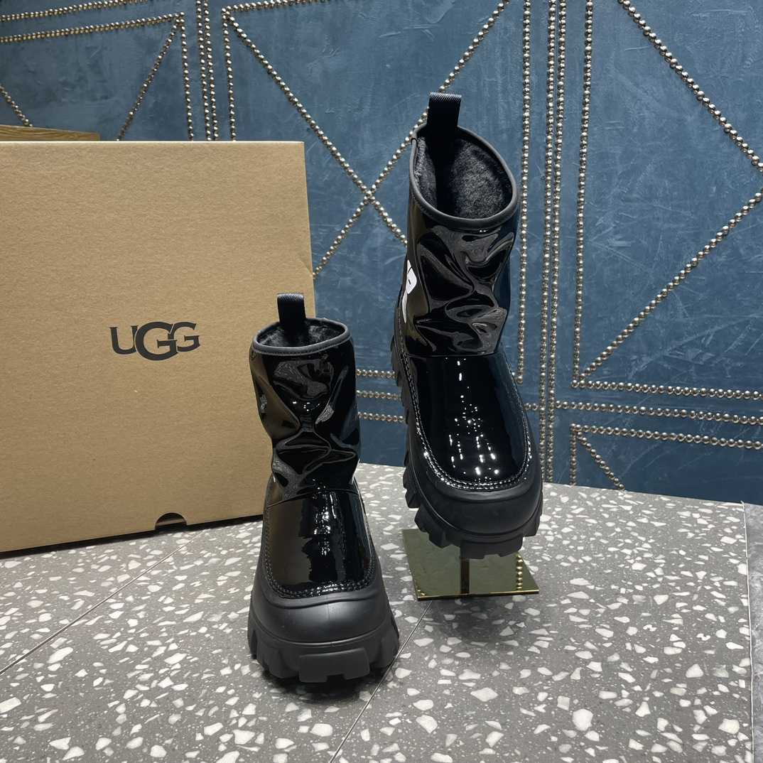 Ugg Classic Brellah Logo-print Boots - DesignerGu