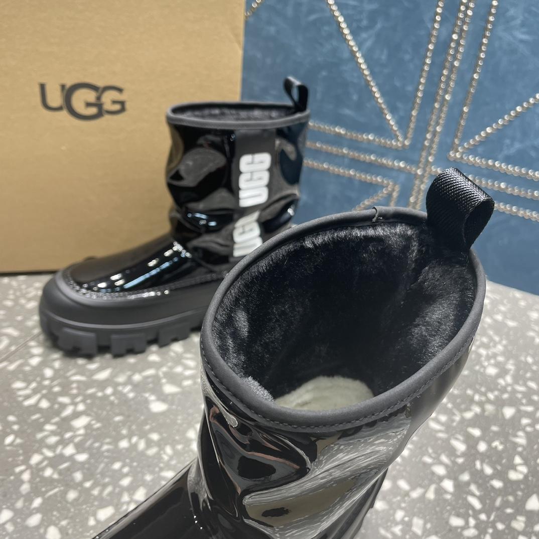 Ugg Classic Brellah Logo-print Boots - DesignerGu