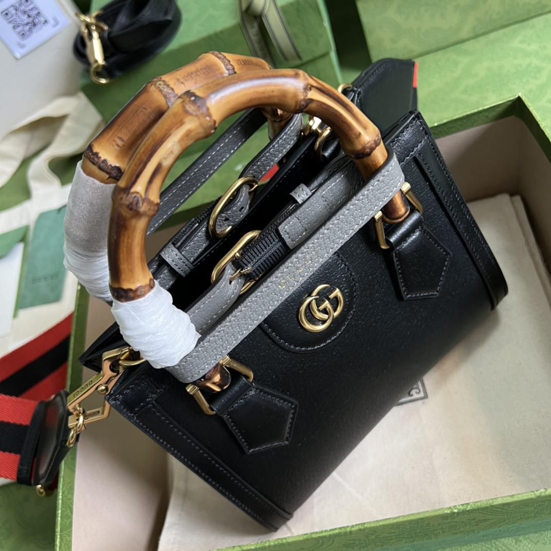 Gucci Diana Mini Tote Bag(20*16*10cm) - DesignerGu