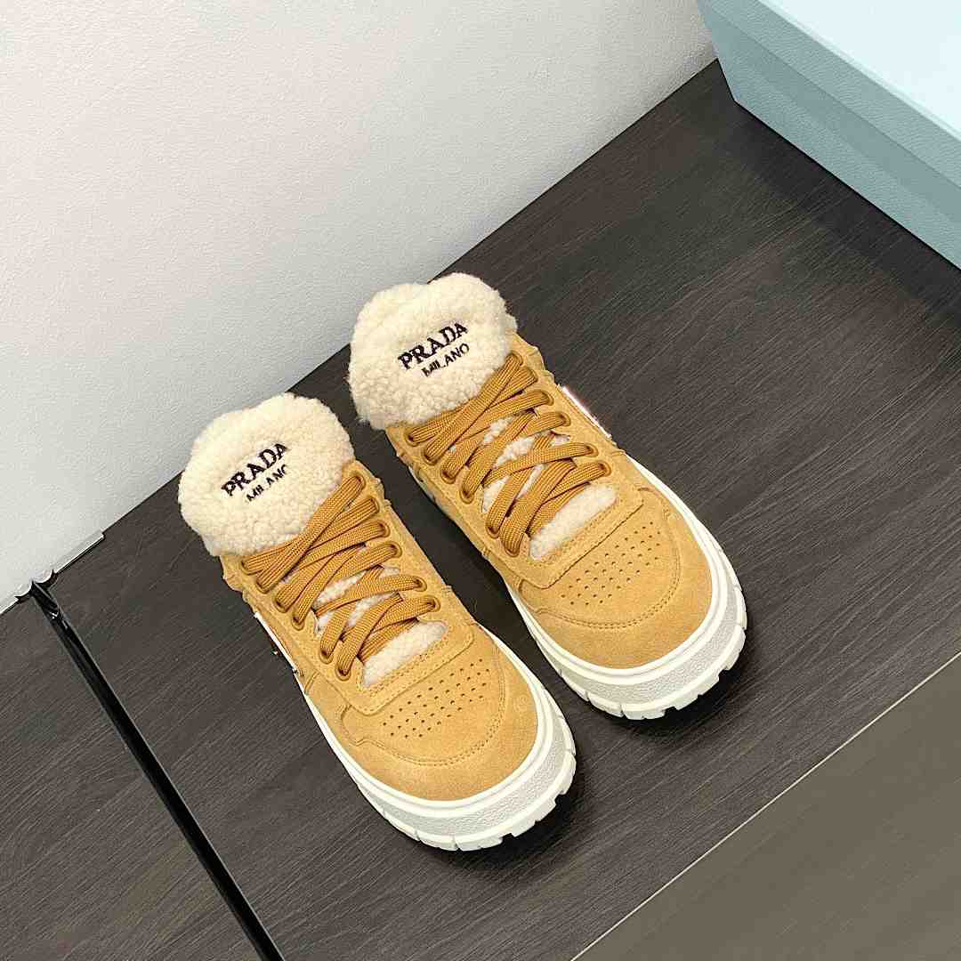 Prada Suede Sneakers - DesignerGu