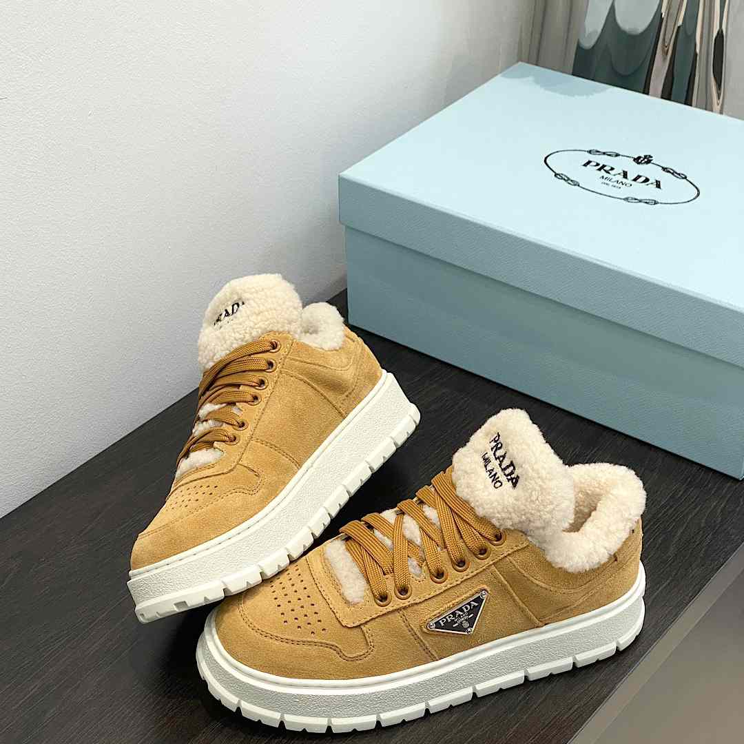 Prada Suede Sneakers - DesignerGu