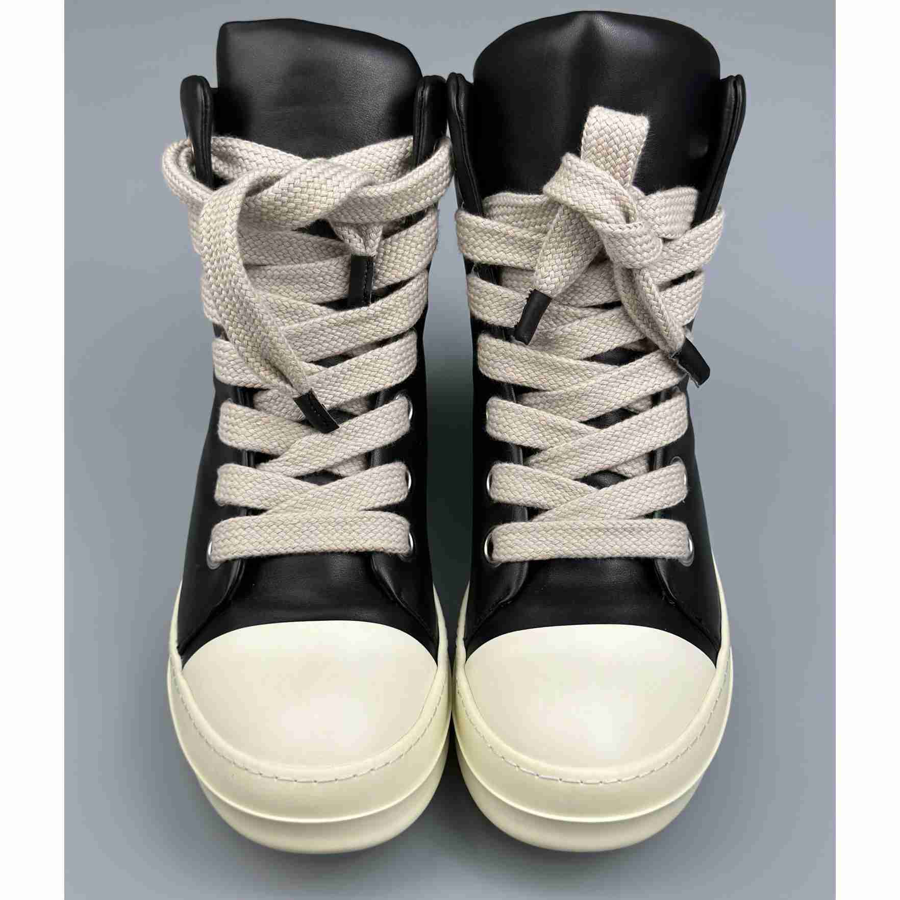 Rick Owens High-Top Sneakers - DesignerGu